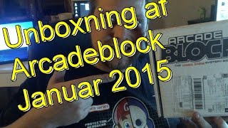preview picture of video '(Danish) Arcadeblock Januar 2015 Unboxning'