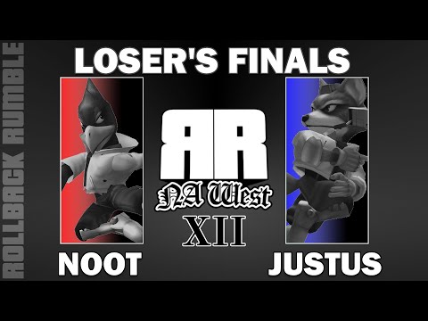 NOOT (Falco) vs Justus (Fox) | Loser's Finals | Rollback Rumble: NA West 12