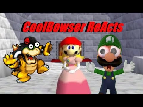 CoolBowser Reacts To super mario 64 bloopers: §§ënmØÐnÅr 2 (100th vid)