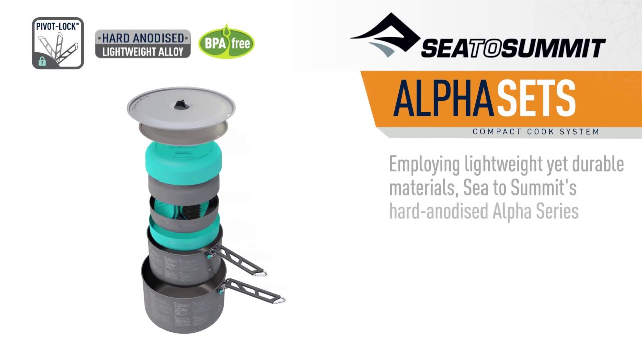 Sea to Summit Alpha Sets - YouTube