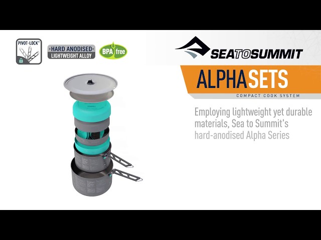 Vidéo teaser pour Sea to Summit Alpha Sets