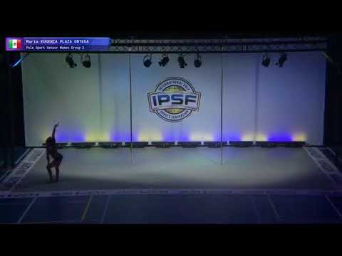 2017 World Pole Sport Senior Women Maria Eugenia Plaza Ortega of Mexico