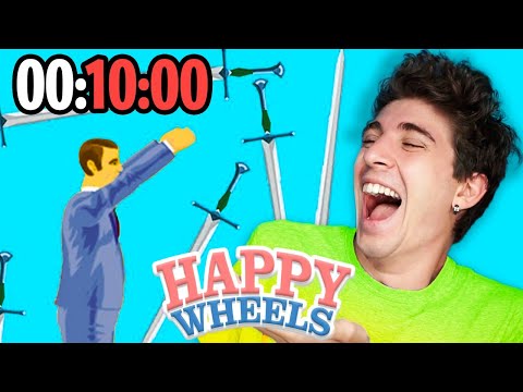 RECORD di SWORD THROW in 10 MINUTI! - Happy Wheels [Ep.167]