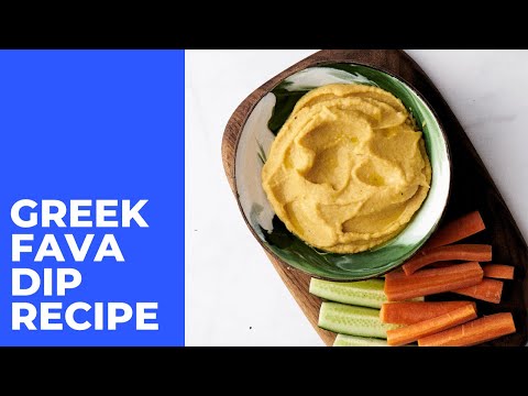 Greek Fava or Yellow Peas Hummus | Easy recipe with step-by-step photos BayevsKitchen