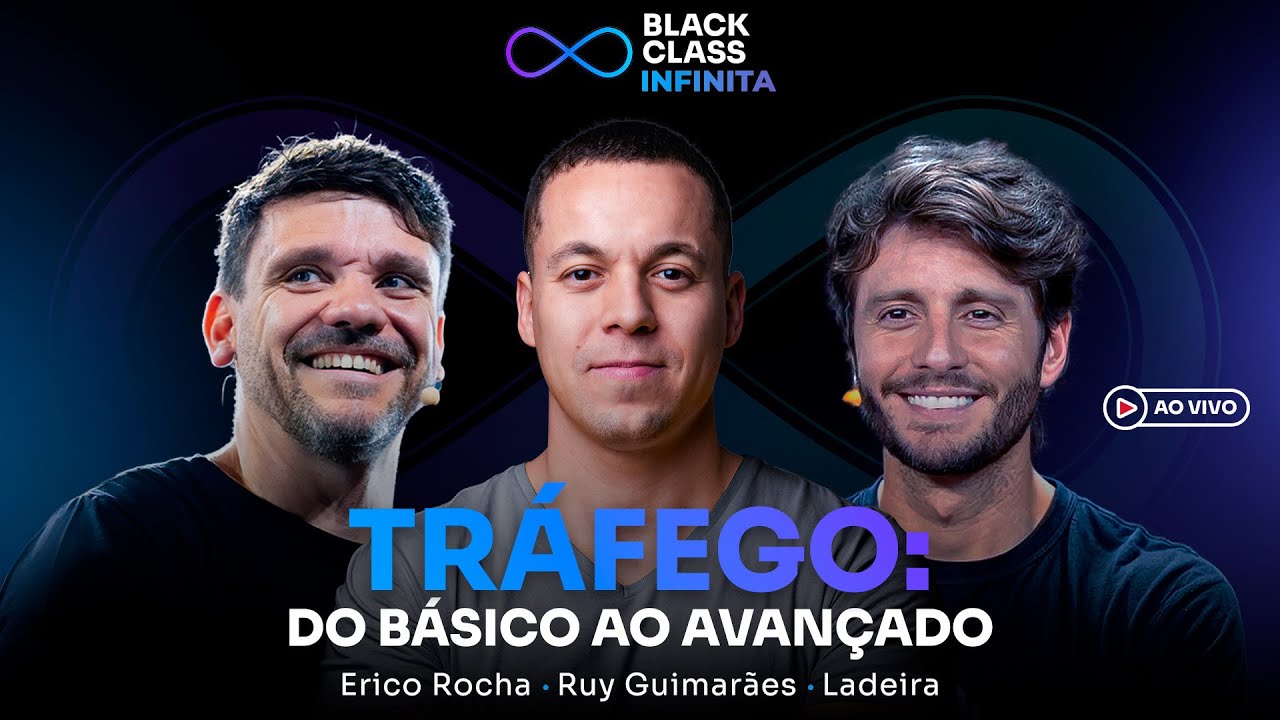 TRÁFEGO: Do básico ao avançado | Black Class Infinita - Erico + Ruy + Ladeira