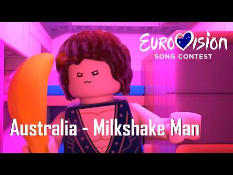 Go-Jo - Milkshake Man - Australia - LEGO Eurovision 2025