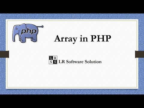 Php Tutorial Array And Its Type In Php Tamil