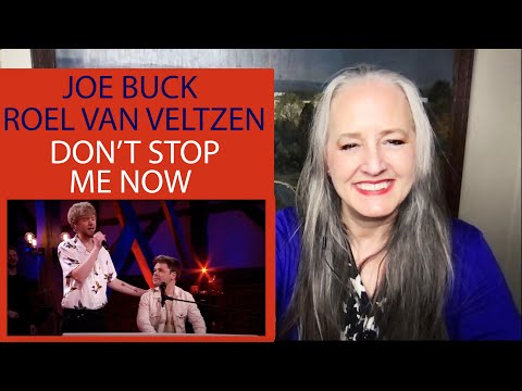 Voice Teacher Reaction to Joe Buck & Roel van Velzen - Don't Stop Me Now | Beste Zangers 2021