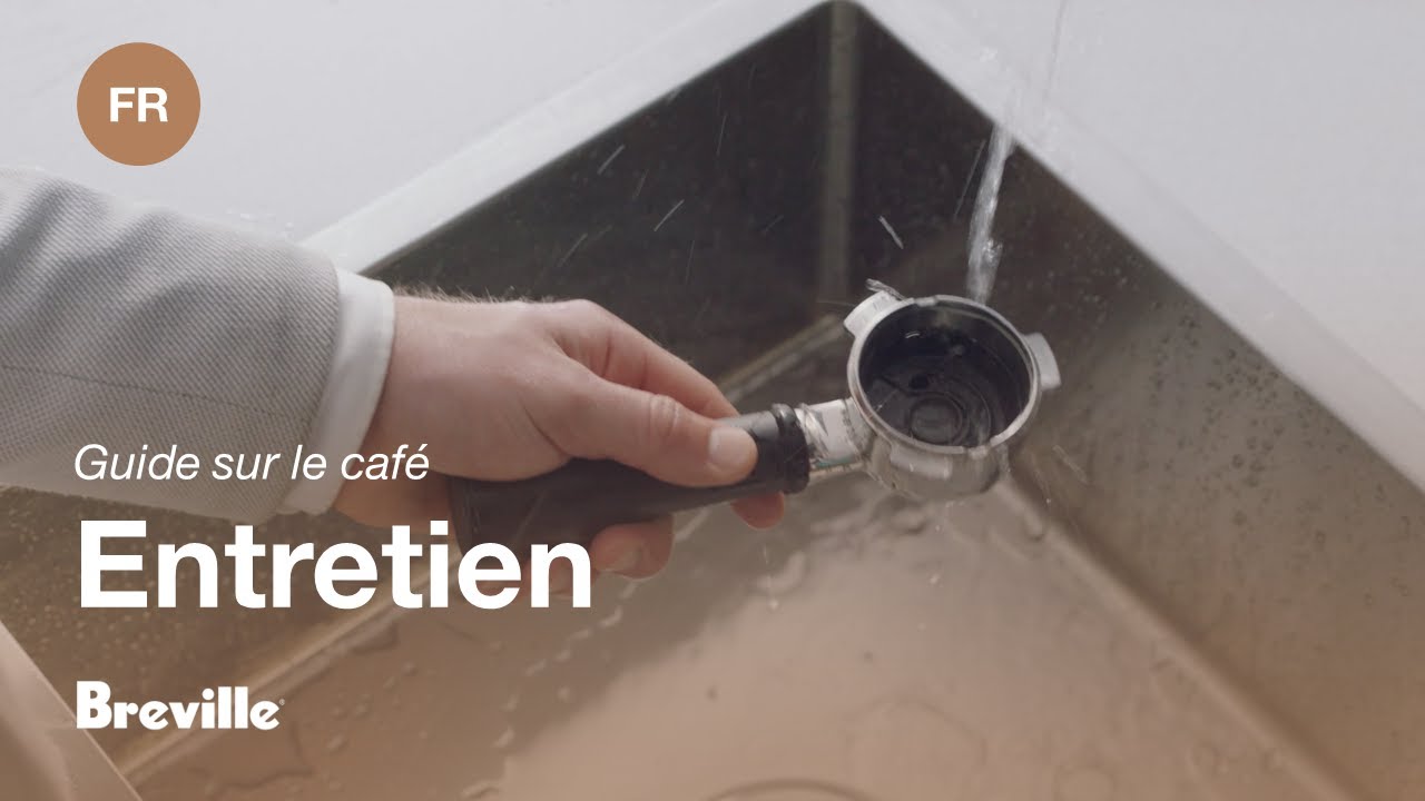 Comment nettoyer le porte-filtre et le panier filtre