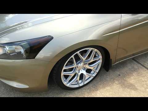 Custom 2009 accord GF9 rims and Megan racing coilo