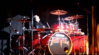 ANVIL Robb Reiner Swing Thing Drum Demonstration True to form Dec 5 2011