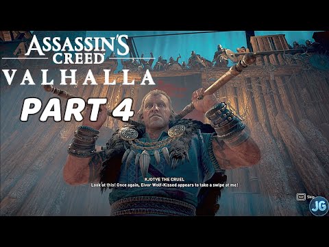 ASSASSIN'S CREED: VALHALLA Walkthrough Part 4 [ 1440p 60FPS ]