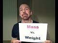 The Mass Vs Weight Song - Mr. Edmonds -ROCK ...