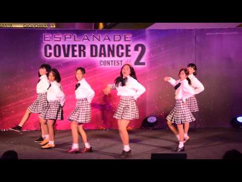 ... cover Lovelyz  - Candy Jelly Love @ Esplanade Stage 2 (audition) 150613