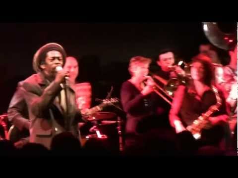 The Invisible Orchestra -  War (ft Percy Dread) live at Nottingham Contemporary Arts (31-03-13)