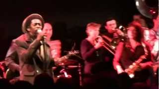 The Invisible Orchestra -  War (ft Percy Dread) live at Nottingham Contemporary Arts (31-03-13)