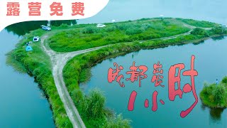 成都出发1小时，垂钓发呆秘境，露营过夜免费！趁人不多赶快来