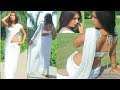 Saree Lover Pinki White Chiffon Saree Fashion Video Ep 2