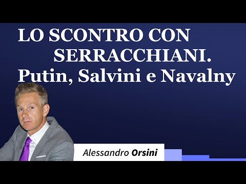 Lo scontro con Serracchiani. Putin, Salvini e Navalny