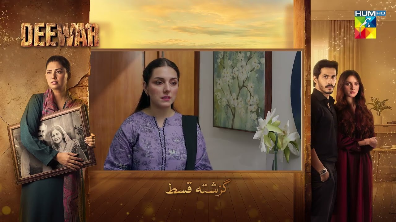 Deewar - Recap Episode 26 - [ Sunita Marshall & Ali Abbas ] HUM TV