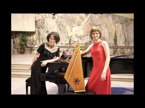 Olga Shishkina - Anna Korzun Handel Violin Sonata in E (arranged for gusli by Olga Shishkina)