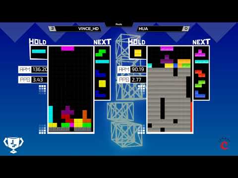 Jstris Cup East 3 - VinceHD Vs. hua - Pools