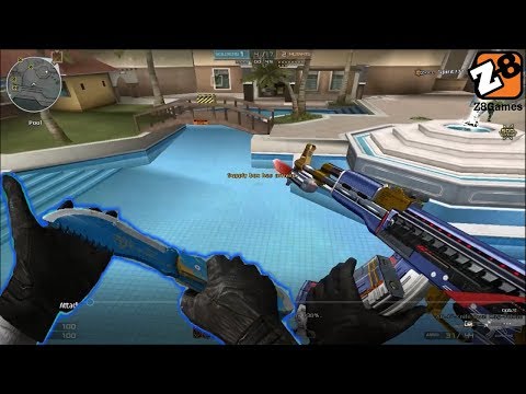 Crossfire NA 2.0 : AK47 Knife Dual Mag Vulcan - Hero Mode X - Zombie V4