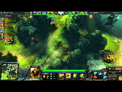 Orange vs Na'Vi LB Round 6A 3 of 3   Russian Commentary