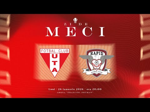 Live | Atmosfera inaintea partidei UTA - Rapid