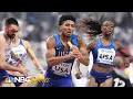 Team USA sets world record in mixed 4x400 relay, advances to finals | NBC Sports