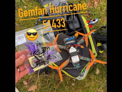 My new favorite freestyle Prop! GEMFAN Hurricane 51433 NEW 🥳🚀🚀 FLinki FPV