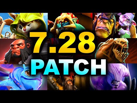 7.28 NEW PATCH - BIGGEST CHANGES - MISTWOODS UPDATE DOTA 2