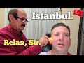 💈TURKISH BARBERS Don't Ask! THEY JUST DO IT. This is Mr. Saleh. (ASMR) Istanbul 🇹🇷