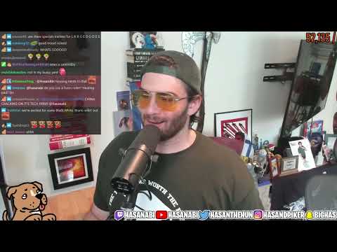 1/2 HasanAbi August 31, 2021 – War in Afghanistan Ends, Biden Speech, Tyler1 is a Beast, UK Airline