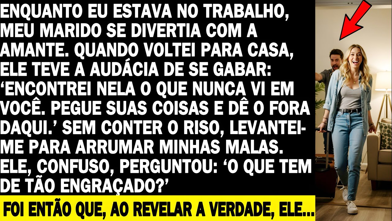 Eu Descobri o Que Meu MARIDO Fazia Enquanto Eu Estava no Trabalho