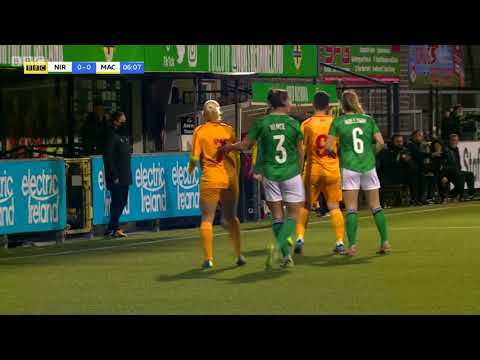 Northern Ireland Vs North Macedonia  - Women's World Cup 2023 Qualifier (29.11.2021)