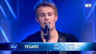 Idol 2011 finale -Vegard leite - What Are Words.