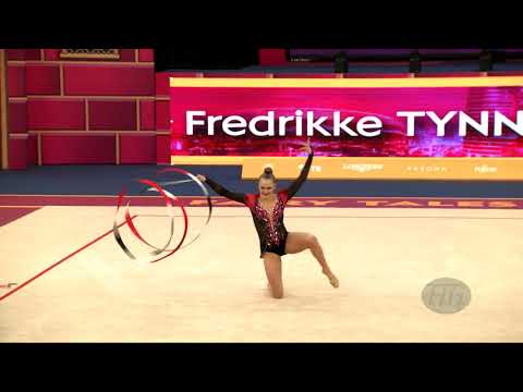 TYNNING-BERGESTUEN Fredrikke (NOR) - 2019 Rhythmic Worlds, Baku (AZE) - Qualifications Ribbon