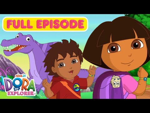 Dora and Diego in the Time of Dinosaurs! 🦖 | FULL EPISODE | Dora the Explorer
