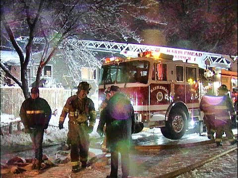 Lafayette St. Marblehead fire  3/6/2001 **