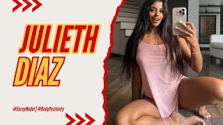 Julieth Diaz: The RAVISHING Curvy Model Everyone is Talking About | Model Bio #model #curvy