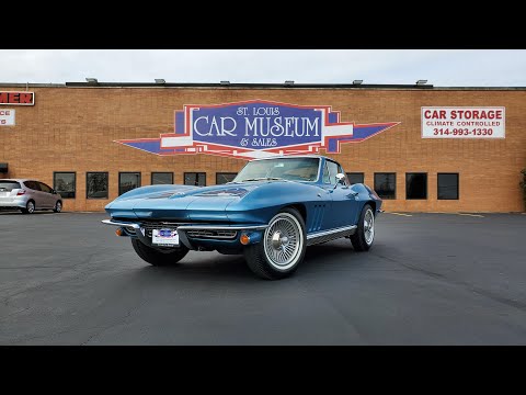 A unique fully power optioned 1966 Chevrolet Corvette Coupe!