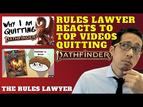 I react to and rebut the 3 Puffin Forest and Taking20 videos quitting Pathfinder 2e (Rules Lawyer)