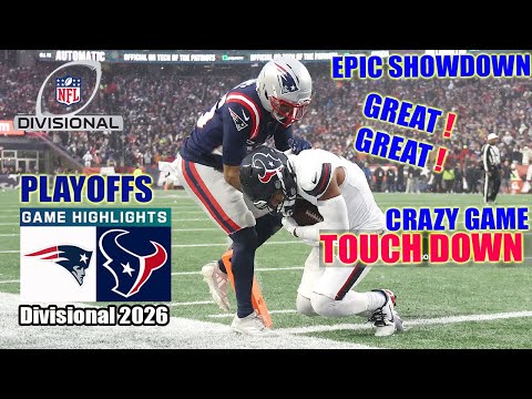 Texans Vs. Patriots | AFC Divisional Round | Full Game Highlights | NFL Playoffs 2026