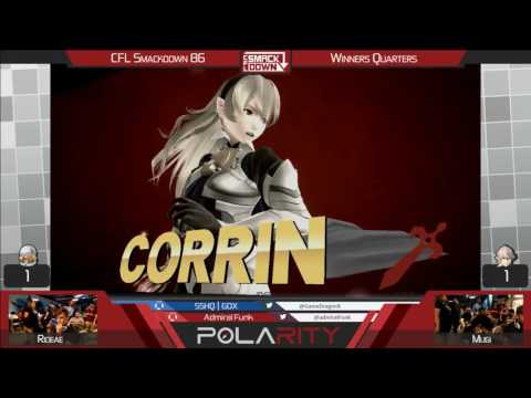 CFL Smackdown 86 - Rideae (Pikachu, Sheik) vs Mugi (Corrin) - SSB4 Winners Quarters
