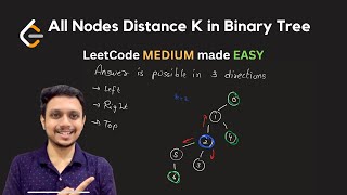 YouTube video '863. All Nodes Distance K in Binary Tree | Trees'