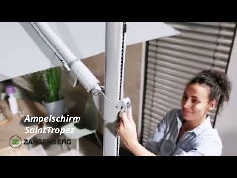 Ampelschirm SaintTropez Bedienung & Funktion