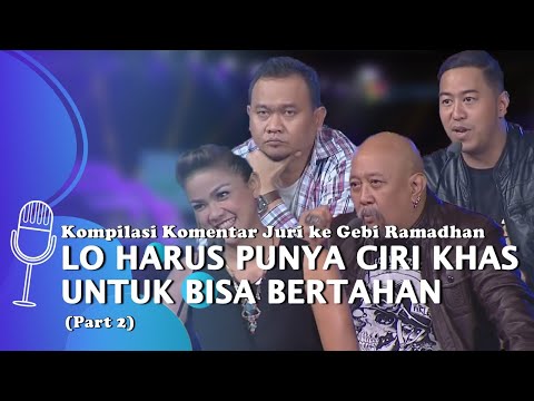 Kompilasi Komentar Juri ke Gebi Ramadhan: Gebi Tanpa Act Out Dapat Kompor Gas dari Pakde Indro