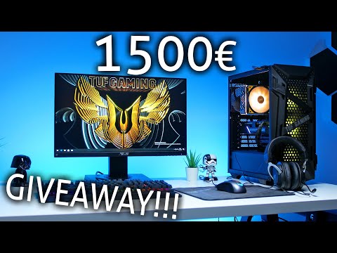 1500 Euro GAMING PC Setup | Das Ultimative Setup MIT PC!!