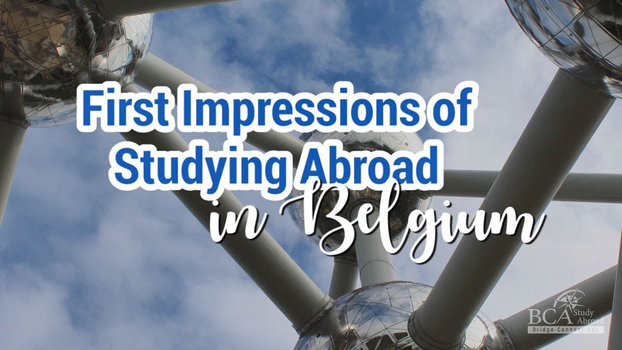 Brussels VLOG 1: First Impressions of Studying Abroad in Belgium